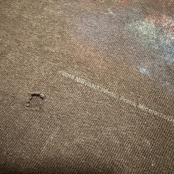 2018 Modern Distressed Trashed Oversized MTV Nirvana T-Shirt - Picture 3 of 7
